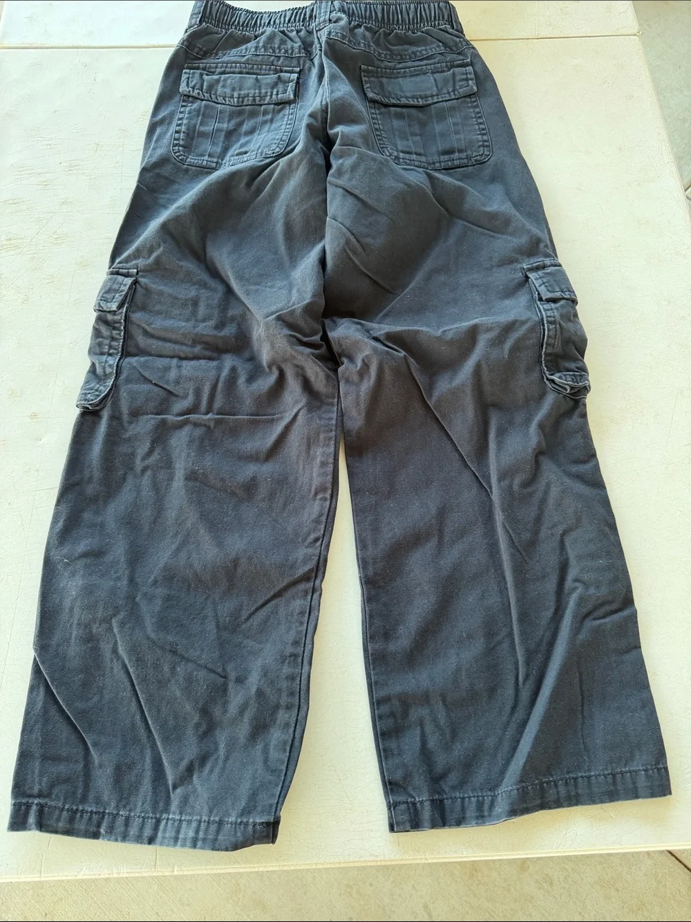 Gymboree Black Cargo Pants with Utility Pockets